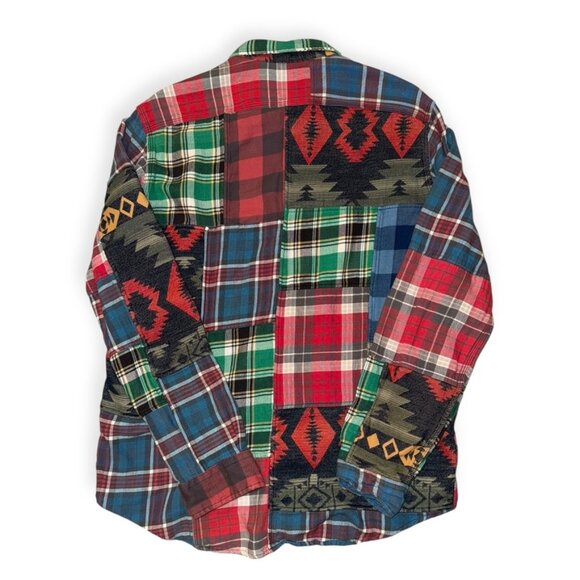 Polo Ralph Lauren Patchwork Aztec Flannel - Picture 6 of 7